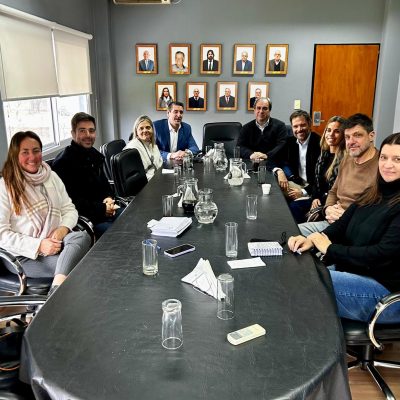 Reunión de Representantes de UMFLZ con Autoridades del Banco de la Prov. Bs As